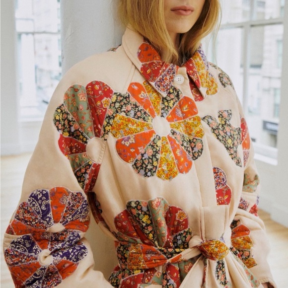 Sezane x SEA New York Ludwig Coat US4 FR36 NWT - Picture 2 of 4